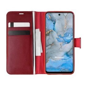 Microsonic General Mobile GM 22 Pro Delux Leather Wallet Kırmızı Cep Telefon Kılıfı