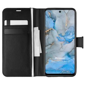 Microsonic General Mobile GM 22 Pro Delux Leather Wallet Siyah Cep Telefon Kılıfı