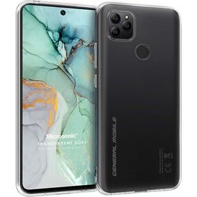 Microsonic General Mobile GM 22 Transparent Soft Şeffaf Cep Telefon Kılıfı