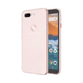 Microsonic General Mobile Gm9 Pro Transparent Soft Beyaz Kılıf