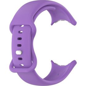 Microsonic Google Pixel Watch Silicone Sport Band Lila Kordon