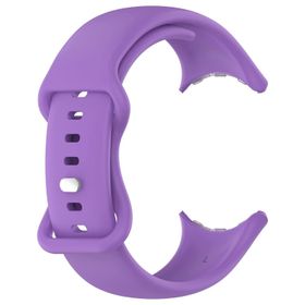Microsonic Google Pixel Watch Silicone Sport Band Lila Kordon