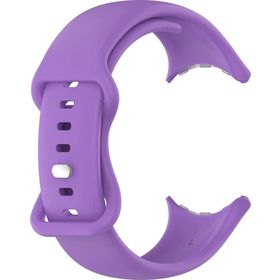 Microsonic Google Pixel Watch Silicone Sport Band Lila Kordon
