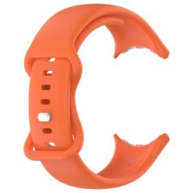 Microsonic Google Pixel Watch Silicone Sport Band Turuncu Kordon
