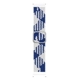Microsonic Haylou Solar LS02 Braided Loop Band Mavi Beyaz Kordon