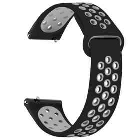 Microsonic Haylou Solar LS02 Rainbow Sport Band Siyah Gri Kordon