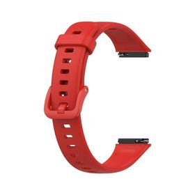 Microsonic Honor Band 7 Silicone Sport Band Kırmızı Kordon