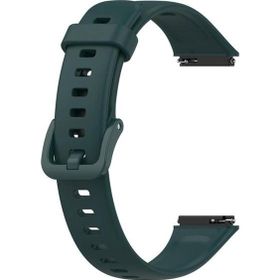Microsonic Honor Band 7 Silicone Sport Band Koyu Yeşil Kordon