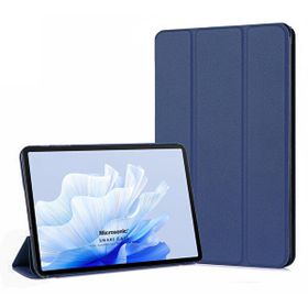 Microsonic Honor Pad X9 Slim Translucent Back Smart Cover Lacivert Kılıf