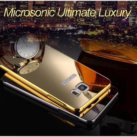 Microsonic HTC M8S Luxury Mirror Siyah Kılıf