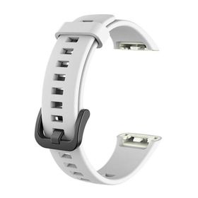 Microsonic Huawei Band 6 Silicone Sport Band Beyaz Kordon