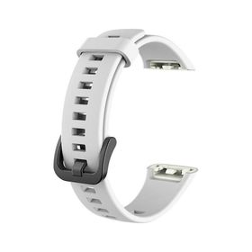Microsonic Huawei Band 6 Silicone Sport Band Beyaz Kordon