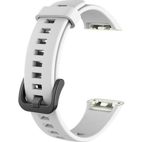 Microsonic Huawei Band 6 Silicone Sport Band Beyaz Kordon
