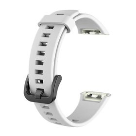 Microsonic Huawei Band 6 Silicone Sport Band Beyaz Kordon