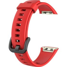 Microsonic Huawei Band 6 Silicone Sport Band Kırmızı Kordon