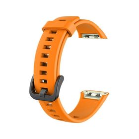 Microsonic Huawei Band 6 Silicone Sport Band Turuncu Kordon