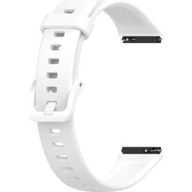 Microsonic Huawei Band 7 Silicone Sport Band Beyaz Kordon