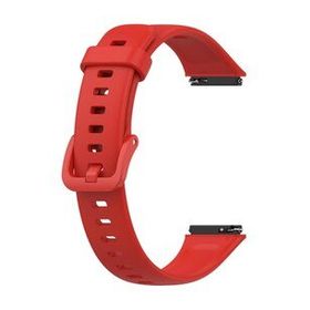 Microsonic Huawei Band 7 Silicone Sport Band Kırmızı Kordon