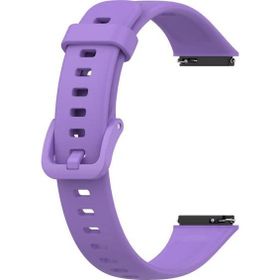 Microsonic Huawei Band 7 Silicone Sport Band Lila Kordon