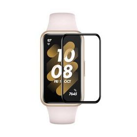 Microsonic Huawei Band 7 Tam Kaplayan Nano Cam Ekran Koruyucu Siyah Kordon