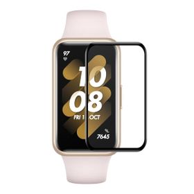 Microsonic Huawei Band 7 Tam Kaplayan Nano Cam Ekran Koruyucu Siyah Kordon