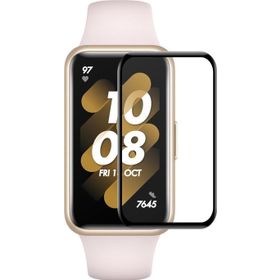 Microsonic Huawei Band 7 Tam Kaplayan Nano Cam Ekran Koruyucu Siyah Kordon