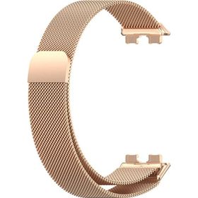 Microsonic Huawei Band 8 Milanese Loop Rose Gold Kordon