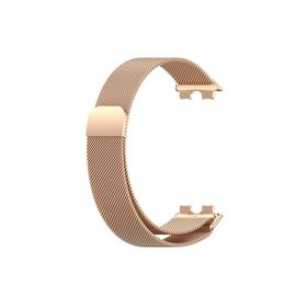 Microsonic Huawei Band 8 Milanese Loop Rose Gold Kordon