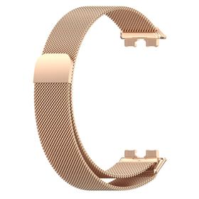 Microsonic Huawei Band 8 Milanese Loop Rose Gold Kordon