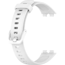 Microsonic Huawei Band 8 Silicone Sport Band Beyaz Kordon