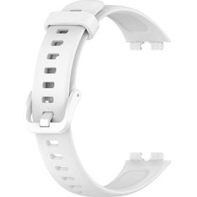 Microsonic Huawei Band 8 Silicone Sport Band Beyaz Kordon