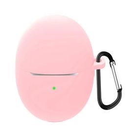 Microsonic Huawei Free Buds 5 Mat Silikon Pembe Kılıf