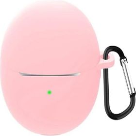 Microsonic Huawei Free Buds 5 Mat Silikon Pembe Kılıf