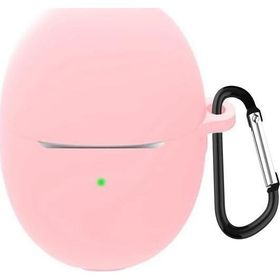 Microsonic Huawei Free Buds 5 Mat Silikon Pembe Kılıf