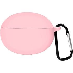 Microsonic Huawei Free Buds 5i Mat Silikon Pembe Kılıf