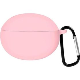 Microsonic Huawei Free Buds 5i Mat Silikon Pembe Kılıf