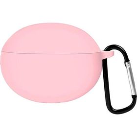 Microsonic Huawei Free Buds 5i Mat Silikon Pembe Kılıf