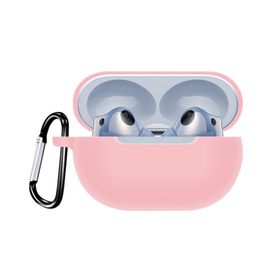Microsonic Huawei FreeBuds Pro 2 Askılı Mat Silikon Pembe Kılıf