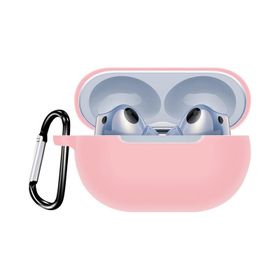 Microsonic Huawei FreeBuds Pro 2 Askılı Mat Silikon Pembe Kılıf
