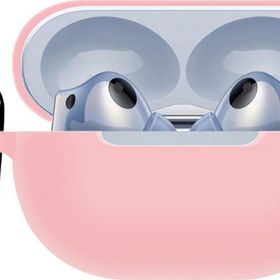 Microsonic Huawei FreeBuds Pro 2 Askılı Mat Silikon Pembe Kılıf