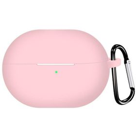 Microsonic Huawei Freebuds Pro 3 Askılı Mat Silikon Pembe Kılıf