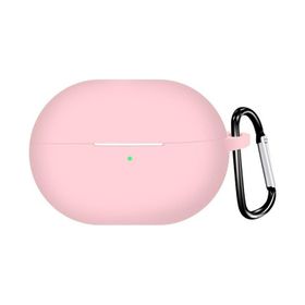 Microsonic Huawei Freebuds Pro 3 Askılı Mat Silikon Pembe Kılıf