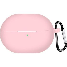 Microsonic Huawei Freebuds Pro 3 Askılı Mat Silikon Pembe Kılıf