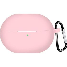 Microsonic Huawei Freebuds Pro 3 Askılı Mat Silikon Pembe Kılıf