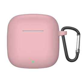 Microsonic Huawei Freebuds SE 2 Askılı Mat Silikon Pembe Kılıf