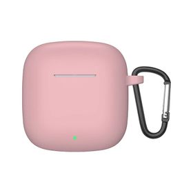 Microsonic Huawei Freebuds SE 2 Askılı Mat Silikon Pembe Kılıf