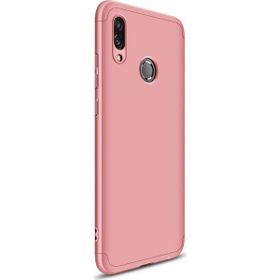 Microsonic Huawei Honor 10 Lite Double Dip 360 Protective Rose Gold Kılıf