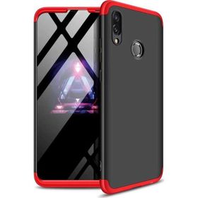 Microsonic Huawei Honor 10 Lite Double Dip 360 Protective Siyah Kılıf