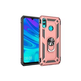 Microsonic Huawei Honor 10 Lite Military Ring Holder Gold Kılıf