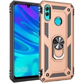 Microsonic Huawei Honor 10 Lite Military Ring Holder Gold Kılıf